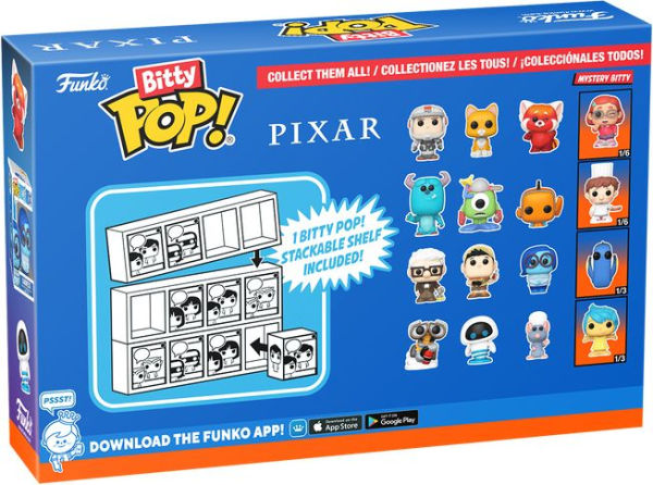 Bitty POP: Pixars Monsters Inc 4PK
