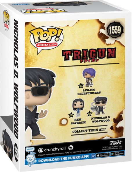 POP Animation: Trigun- NW w/Punisher