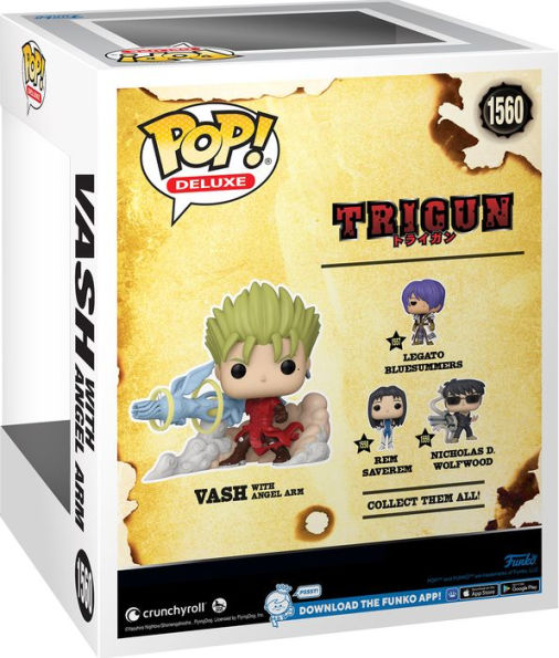 POP Deluxe: Trigun- Vash W/ Angel Arm
