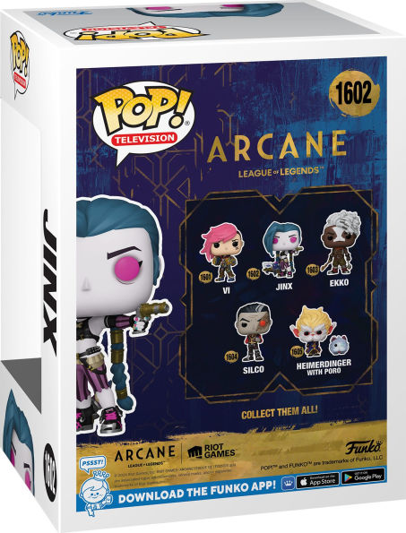Arcane: League of Legends Jinx Funko Pop! Vinyl Figure by