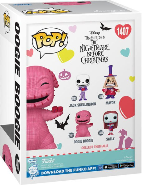 POP Disney: TNBC Valentines- Oogie Boogie