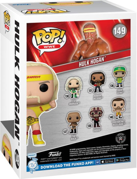 POP WWE: Hulkamania with belt