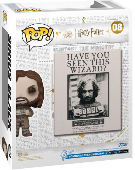 POP Cover: Harry Potter and the Prisoner of Azkaban Poster with Sirius Black