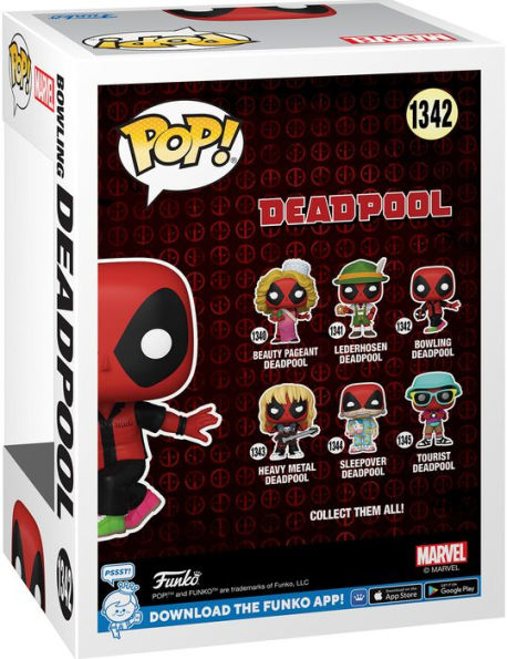 POP Marvel: Deadpool- Bowling