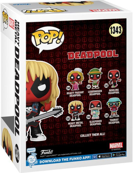 POP Marvel: Deadpool- Metal band