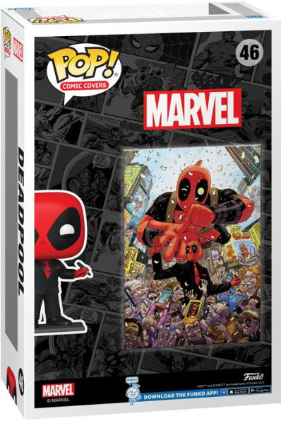 POP Comic Cover: Marvel- Deadpool (2025) #1 Deadpool in Black Suit