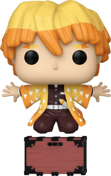 Demon Slayer Zenitsu with Box Pop! Vinyl - EE Exclusive