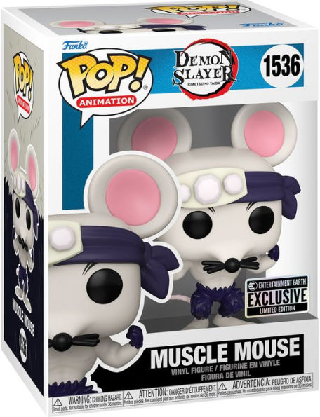 Demon Slayer Muscle Mouse Funko Pop! Vinyl Figure #1536 - Entertainment Earth Exclusive