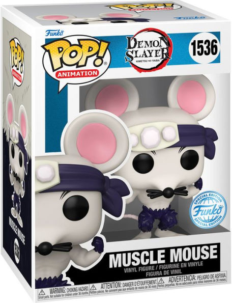 Demon Slayer Muscle Mouse Funko Pop! Vinyl Figure #1536 - Entertainment Earth Exclusive