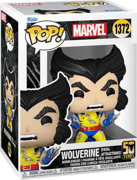 POP Marvel: Wolverine 50th Ultimate Wolverine w/ Adamantium