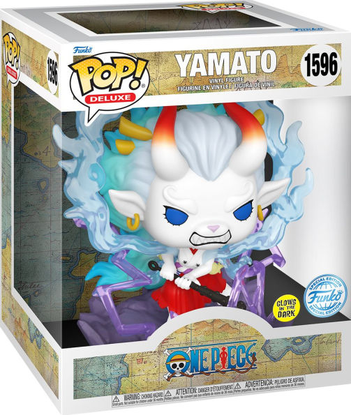 One Piece Yamato Glow-in-the-Dark Deluxe Funko Pop! Vinyl Figure #1596 - Entertainment Earth Exclusive