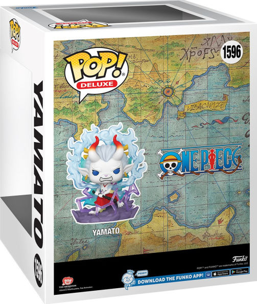 One Piece Yamato Glow-in-the-Dark Deluxe Funko Pop! Vinyl Figure #1596 - Entertainment Earth Exclusive