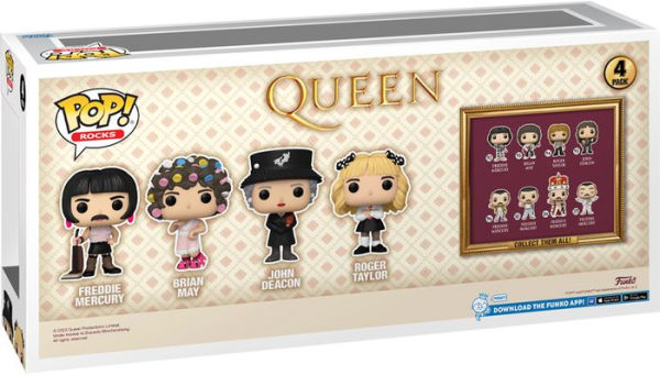 POP Rocks: Queen - I Want to Break Free(4PK)