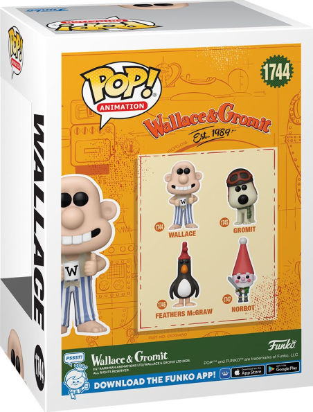 POP Movies: Wallace & Gromit - Wallace In Pajamas