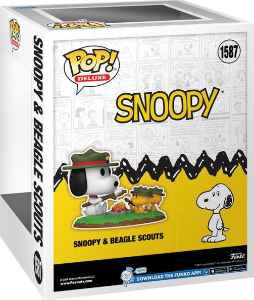 POP Deluxe: Peanuts- Snoopy w/WS(Camping)