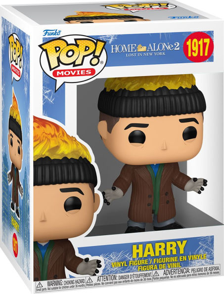 Funko POP! Movies: Home Alone 2, Harry (Beanie on Fire) Collectible Vinyl Figure