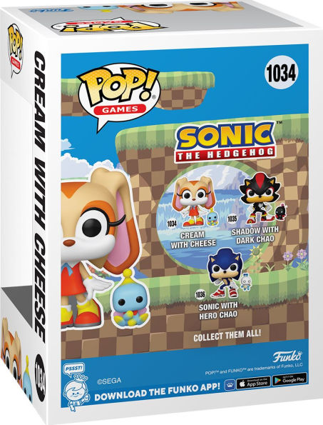 POP&Buddy: Sonic- Cream w/Cheese