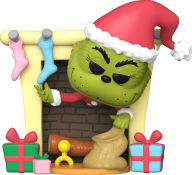 Funko POP! Deluxe: How The Grinch Stole Christmas,The Grinch with Bag Collectible Vinyl Figures