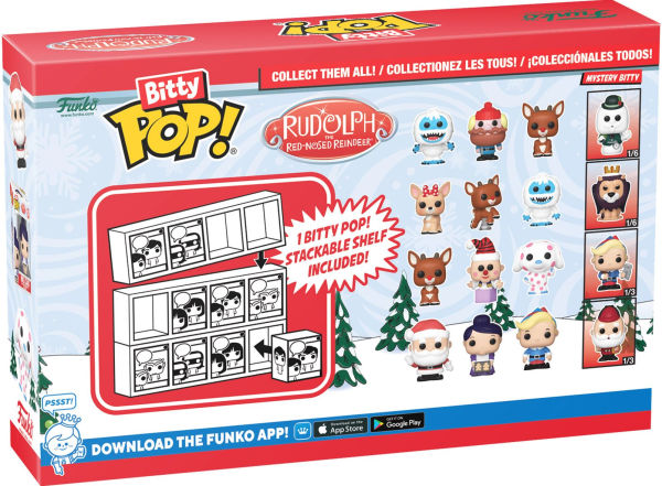 Bitty POP: Rudolph- Bumble 4PK