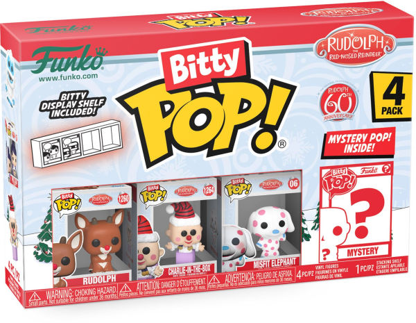 Bitty POP: Rudolph- Rudolph 4PK