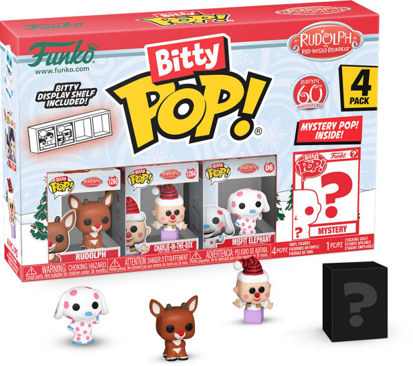 Bitty POP: Rudolph- Rudolph 4PK