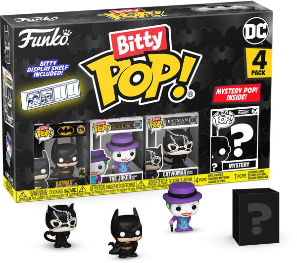 Bitty POP: Batman 85th- Batman 4PK