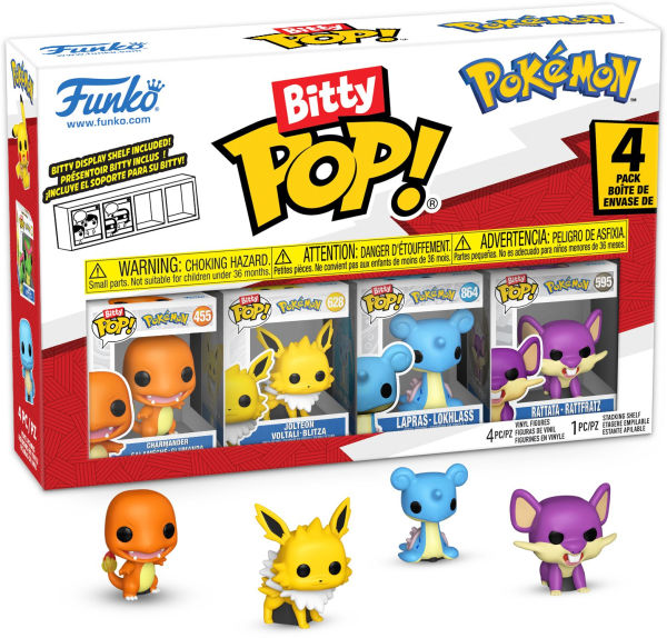 Bitty POP: Pokemon- Charmander 4 Pack