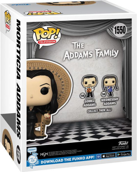 POP Deluxe: The Addams Family - Morticia in Chair