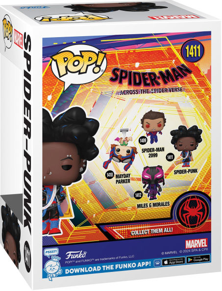 POP Marvel: S-M:ATSV S2- Spider-Punk(UN)