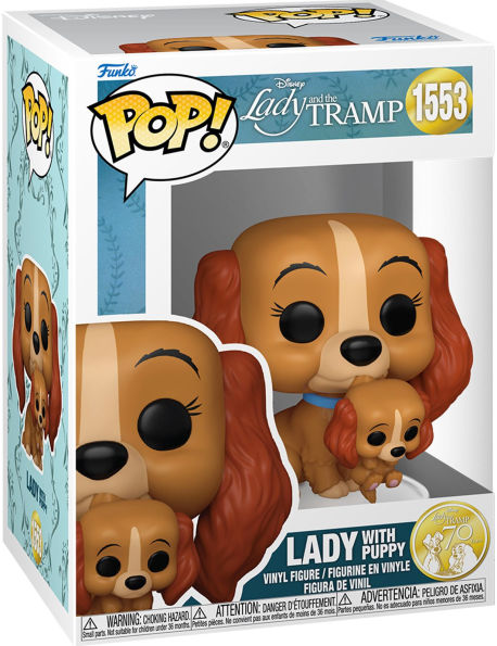 POP Disney: Lady and the Tramp- Lady with Puppy