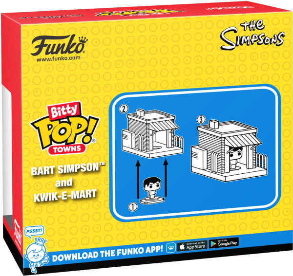 Bitty POP Town: Simpsons- Kwik-E-Mart