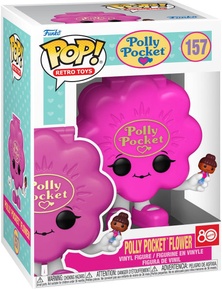 POP Vinyl: Polly Pocket - Pink Flower Shell