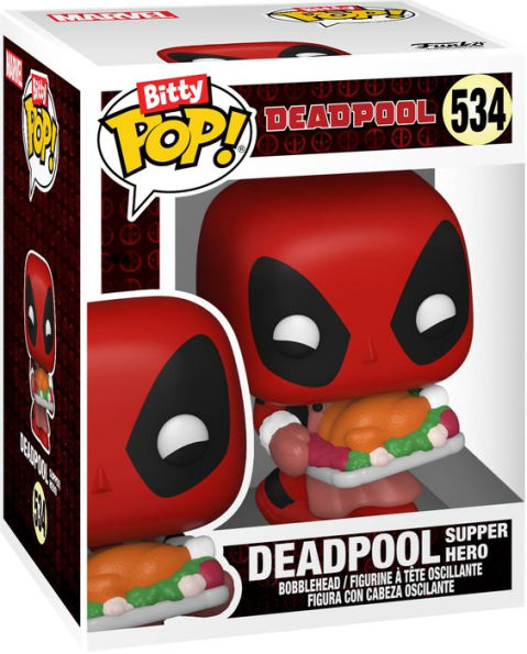 Bitty POP: Deadpool- Bathtime 4PK