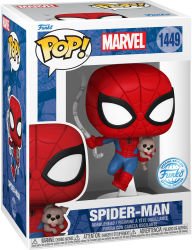 Title: Spider-Man with Sandwich Dog Pop! Vinyl Figure - EE Exclusive