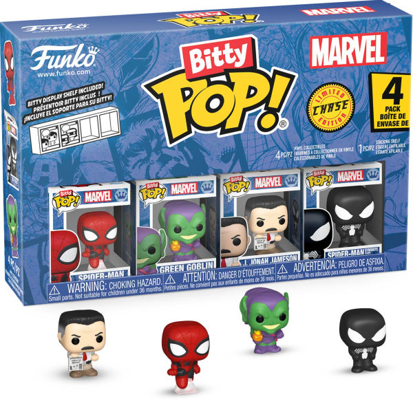 Bitty POP: Spider-Man 4 Pack
