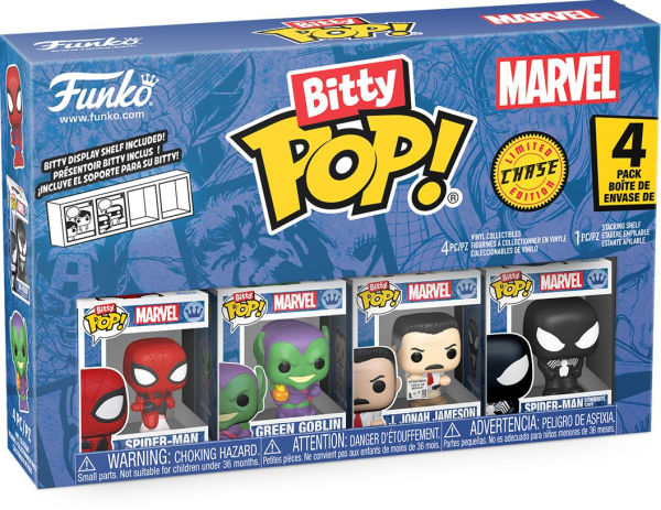 Bitty POP: Spider-Man 4 Pack