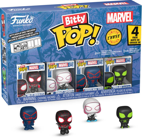 Bitty POP: Spider-Man - Miles Morales 4 Pack