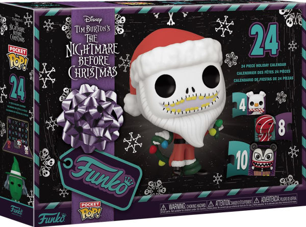 Funko POP! Pocket POP! Advent Calendar: The Nightmare Before Christmas, Collectible Vinyl Mini Figures