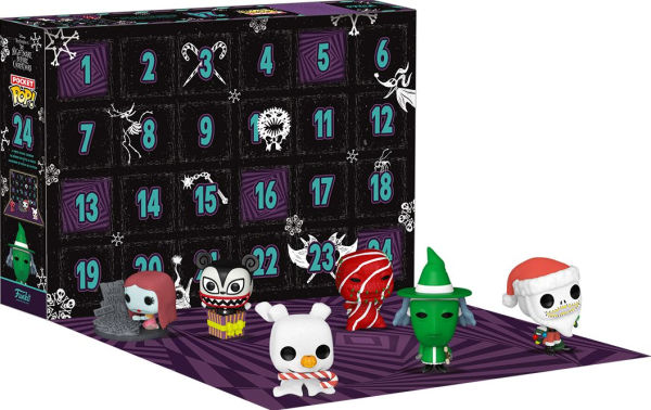 Funko POP! Pocket POP! Advent Calendar: The Nightmare Before Christmas, Collectible Vinyl Mini Figures