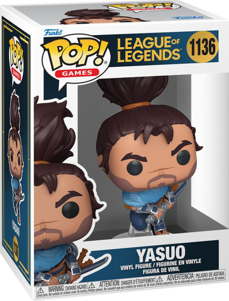 Funko Pop! Games: League of Legends, Yasuo Collectible Vinyl Figure