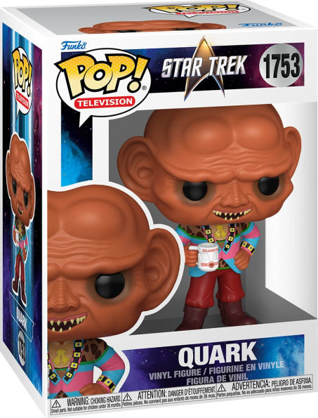 Funko POP! TV: Star Trek: Deep Space Nine, Quark Collectable Vinyl Figure