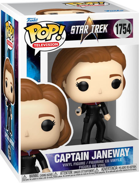 Funko POP! TV: Star Trek: Voyager, Captain Janeway Collectable Vinyl Figure