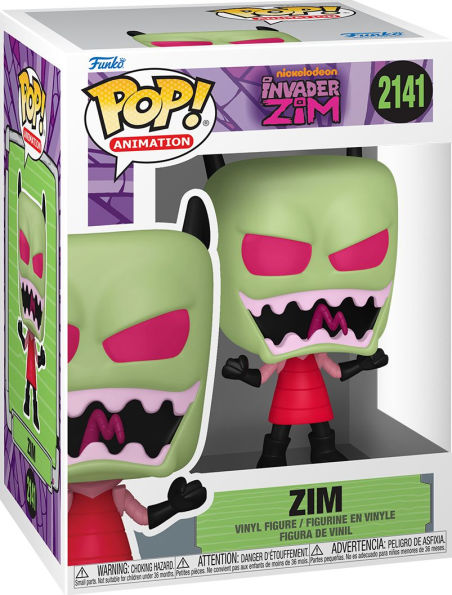 Funko POP! Animation: Invader Zim, Zim Collectable Vinyl Figure