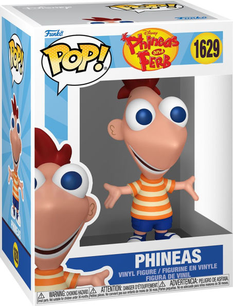 Funko POP! Disney: Phineas and Ferb, Phineas Collectable Vinyl Figure