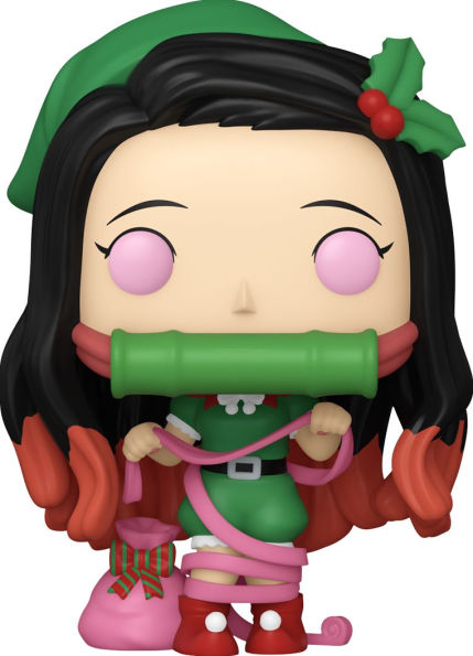 Funko POP! Plus: Demon Slayer, Nezuko Kamado Holiday Collectible Vinyl Figure