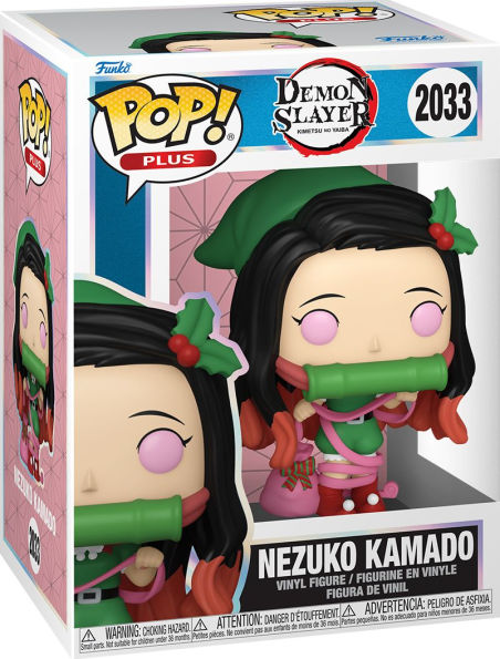 Funko POP! Plus: Demon Slayer, Nezuko Kamado Holiday Collectible Vinyl Figure