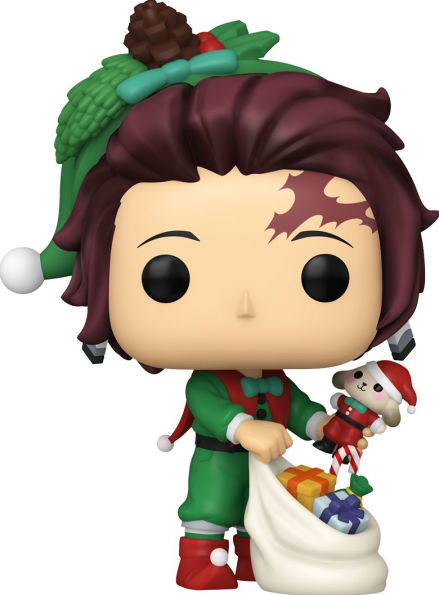 Funko POP! Plus: Demon Slayer, Tanjiro Kamado Holiday Collectible Vinyl Figure