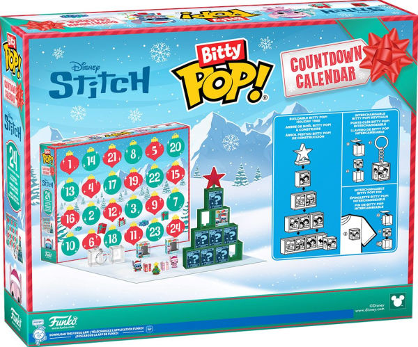 Bitty Pop Countdown Calendar: Stitch Holiday