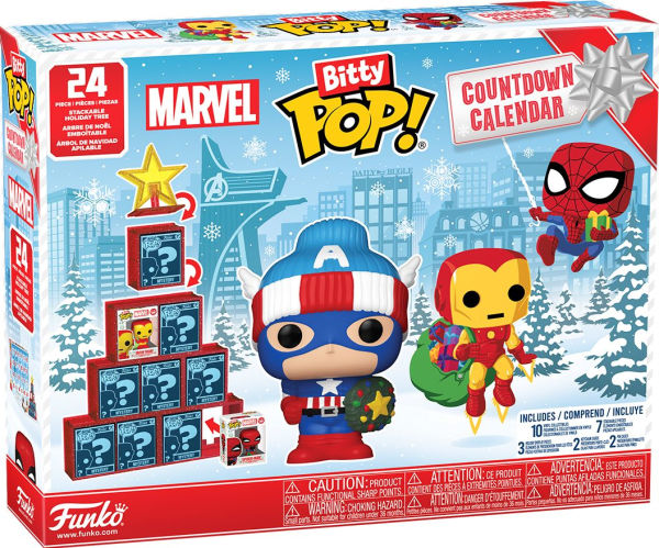 Bitty Pop Countdown Calendar: Marvel Comics