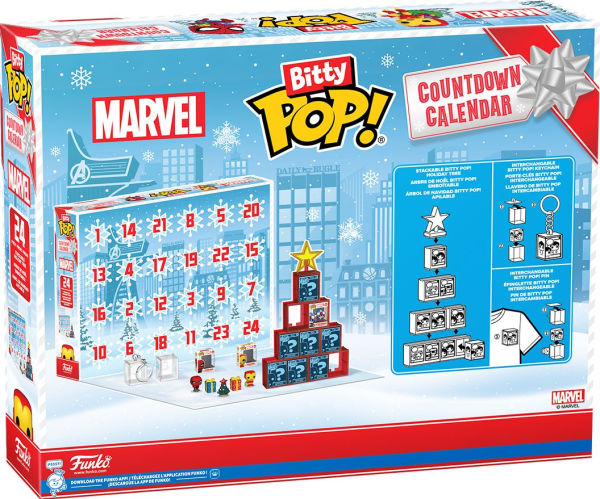 Bitty Pop Countdown Calendar: Marvel Comics